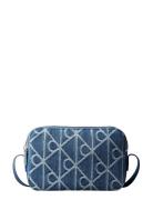 Emblem Aop Denim Camera Bag Blue Calvin Klein