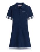 Sweater Dress Ss Navy Tommy Hilfiger