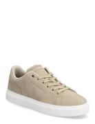 Th Feminine Cupsole Suede Beige Tommy Hilfiger