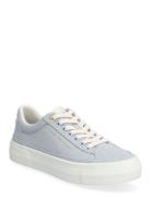Th Foxing Platform Washed Canvas Blue Tommy Hilfiger