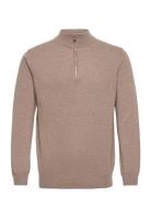 Patton Half Zip Beige Oscar Jacobson