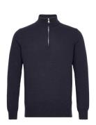 Patton Half Zip Navy Oscar Jacobson