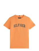 Hilfiger Varsity T-Shirt Orange Tommy Hilfiger