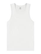 Ribbed Tank White Lee Jeans