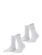 Basic Easy 2-Pack Sustainable Uni Coloured White Esprit Socks