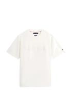 Mix Media Graphic Tee Cream Tommy Hilfiger