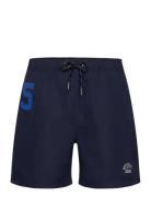 Vintage Polo 17Inch Swim Short Navy Superdry