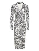 Sequins Midi Shirt Dress Black ROTATE