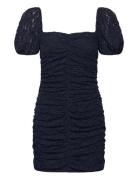 Lace Mini Dress Navy ROTATE