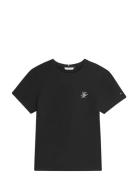 Th Script Reg C-Nk Ss Tee Black Tommy Hilfiger