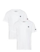 2 Pack Ss Tee White Champion