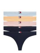 5 Pack Thong Patterned Tommy Hilfiger