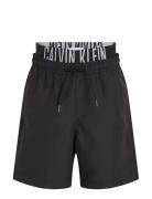 Medium Double Wb Black Calvin Klein