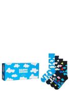 4-Pack Cloudy Socks Gift Set Blue Happy Socks