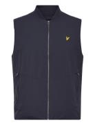 Quilted Shell Gilet Navy Lyle & Scott
