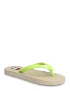 Tjw Logo Summer Sandal Green Tommy Hilfiger
