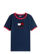 Tjw Reg Novelty Ringer Ext Navy Tommy Jeans