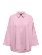 Onlgrace-Soft Life 3/4 Shirt Cc Pnt Pink ONLY