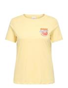 Carbolette Life Reg S/S Top Box Jrs Yellow ONLY Carmakoma