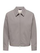 Onsleo Life Jacket Otw Grey ONLY & SONS