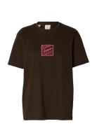 Slfrelaxed Brook Ss Hotel Amour Tee Black Selected