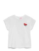 Vmnanna Ava Ss Top Box Jrs Girl White Vero Moda Girl