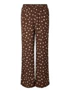 Pcmokka Mw Flared Pants Wvn D2D Pp Brown Pieces