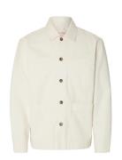 Slhregular Hotel Amour Overshirt Cream Selected