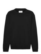 O-Neck Knit Black Enkel Studio