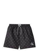 Medium Drawstring-Print Black Calvin Klein
