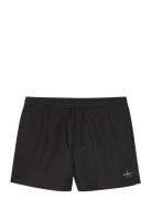 Short Drawstring Waistband Black Calvin Klein