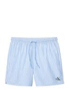 Medium Drawstring Waistband Blue Calvin Klein