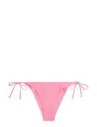 V String Side Tie Pink Tommy Hilfiger