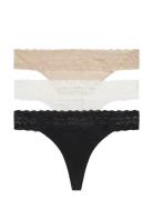 3 Pack Tanga Thong Patterned Tommy Hilfiger