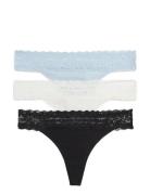 3 Pack Tanga Thong White Tommy Hilfiger