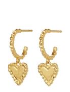 Rosalinde Earrings Gold Maanesten