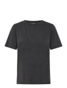 Reve Washed T-Shirt - Mid Sleeve Black Coster Copenhagen