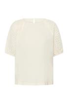 Palasz Ss Blouse Cream Saint Tropez