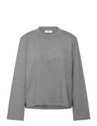 Joyce Long Sleeve Top Grey Stylein