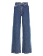 Katia High Rise Wide Jeans Blue Malina