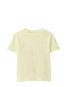 Mono Mini Badge Reg T-Shirt Yellow Calvin Klein