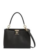 Th Her Med Satchel Black Tommy Hilfiger