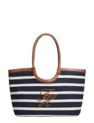 Th Elev Summer Tote Stripe Navy Tommy Hilfiger