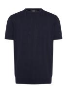 Robyn Knitted T-Shirt Navy Clean Cut Copenhagen