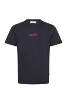 T-Shirt Regular Navy Replay