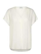 Rwraya Sl Blouse Cream Rosemunde