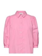 Rwmegan 3/4 Shirt Pink Rosemunde