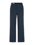 Amanda Linen Trousers Navy Newhouse