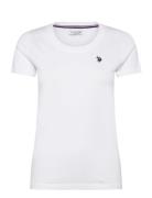 Uspa O Neck Tee Amy Women White U.S. Polo Assn.