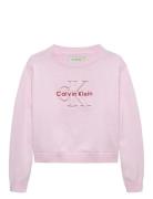 Monologo Sweater Pink Calvin Klein